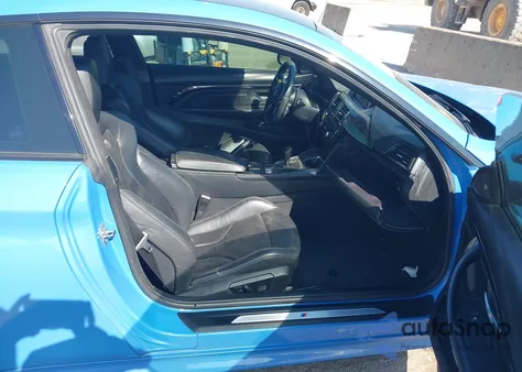 2015 BMW M4 z USA, uszkodzony, nr VIN WBS3R9C56FK335316